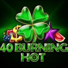 40 Burning Hot slot icon by Amusnet Interactive, available at SlotRoyals Casino