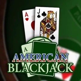 American Blackjack slot logo by Habanero at SlotRoyals Casino