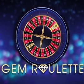 Gem Roulette logo by iSoftBet at SlotRoyals Casino