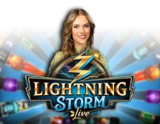 Lightning Storm logo by Evolution SlotRoyals Casino