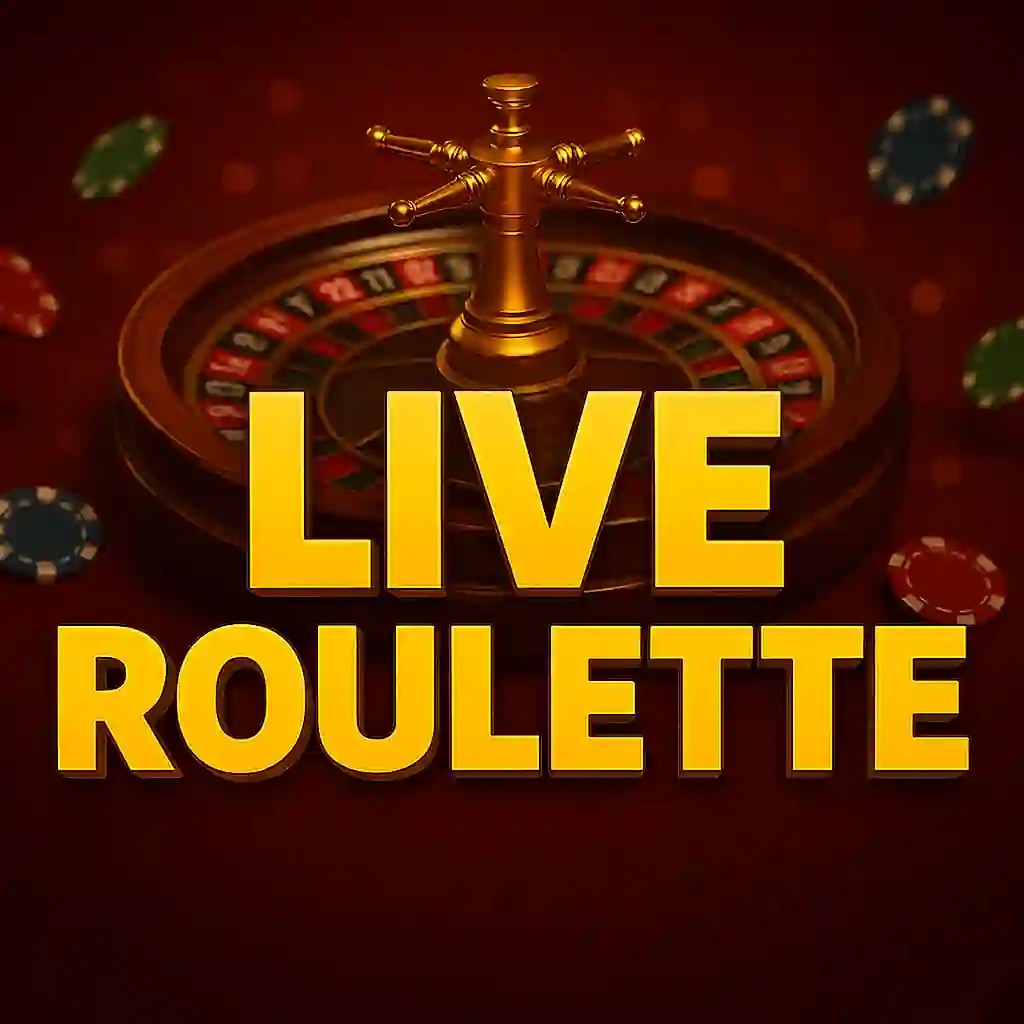 Live Roulette logo – Live Casino by Evolution at SlotRoyals Casino