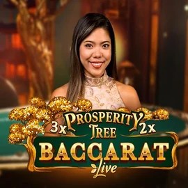 Prosperity Tree Baccarat logo – Live Casino by Evolution at SlotRoyals Casino