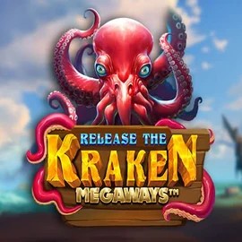 Release the Kraken Megaways slot logo by Pragmatic Play at SlotRoyals Casino