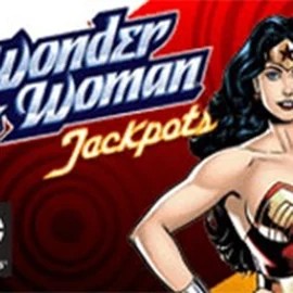 Jackpots logo of Wonder Woman Jackpots from Amaya at SlotRoyals Casino